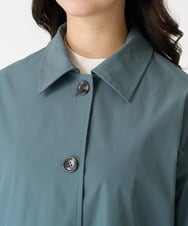 F1VFA01270 MK MICHEL KLEIN(小さいサイズ)(メゾン ドゥ サンク) 【小さいサイズ】ミドル丈ステンカラーコート/洗える ベージュ