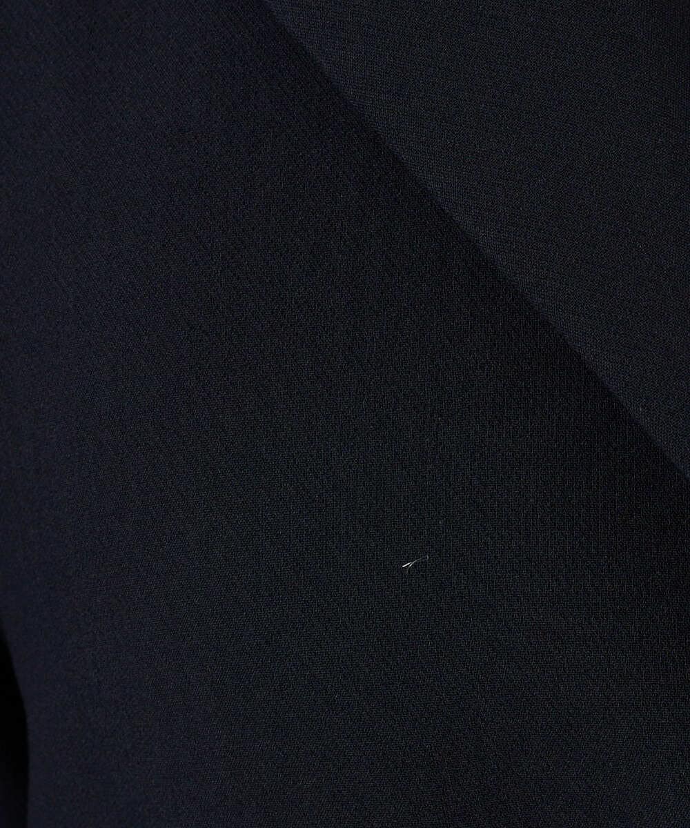 F1VFD14280 MK MICHEL KLEIN(小さいサイズ)(メゾン ドゥ サンク) 【小さいサイズ】ライトダブルクロスチェスターコート/洗える ネイビー