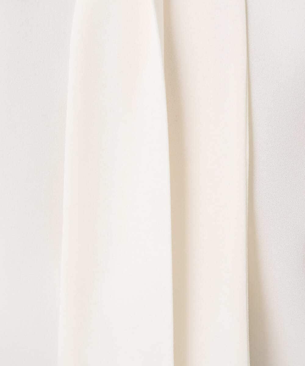 F6BAD11220 MICHEL KLEIN(小さいサイズ)(メゾン ドゥ サンク) [小さいサイズ]ボウタイブラウス ラベンダー