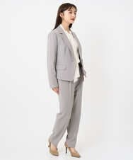 F6BAD11220 MICHEL KLEIN(小さいサイズ)(メゾン ドゥ サンク) [小さいサイズ]ボウタイブラウス ラベンダー