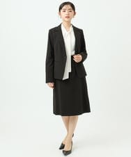 F6BAD11220 MICHEL KLEIN(小さいサイズ)(メゾン ドゥ サンク) [小さいサイズ]ボウタイブラウス ラベンダー