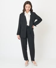 F6BDV01200 MICHEL KLEIN(小さいサイズ)(メゾン ドゥ サンク) [小さいサイズ]バックサテンボウタイブラウス(インナーとしておすすめ) ホワイト(90)