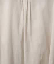 F6BGD06230 MICHEL KLEIN(小さいサイズ)(メゾン ドゥ サンク) [小さいサイズ]シアーツイルオーバーシャツ ブラック