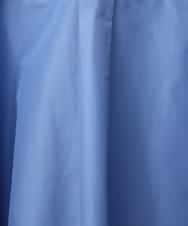 F6BGD08200 MICHEL KLEIN(小さいサイズ)(メゾン ドゥ サンク) [小さいサイズ]バンドカラーテントラインシャツ ブルー