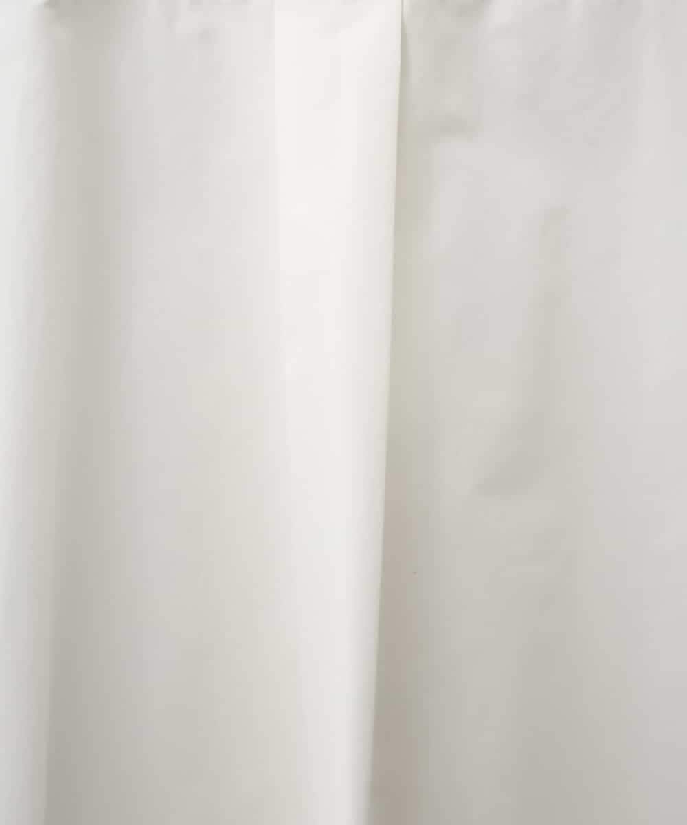 F6BGD08200 MICHEL KLEIN(小さいサイズ)(メゾン ドゥ サンク) [小さいサイズ]バンドカラーテントラインシャツ ブルー