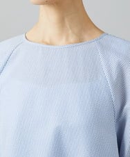 F6BID09230 MICHEL KLEIN(小さいサイズ)(メゾン ドゥ サンク) [小さいサイズ]パフスリーブブラウス ライトグレー