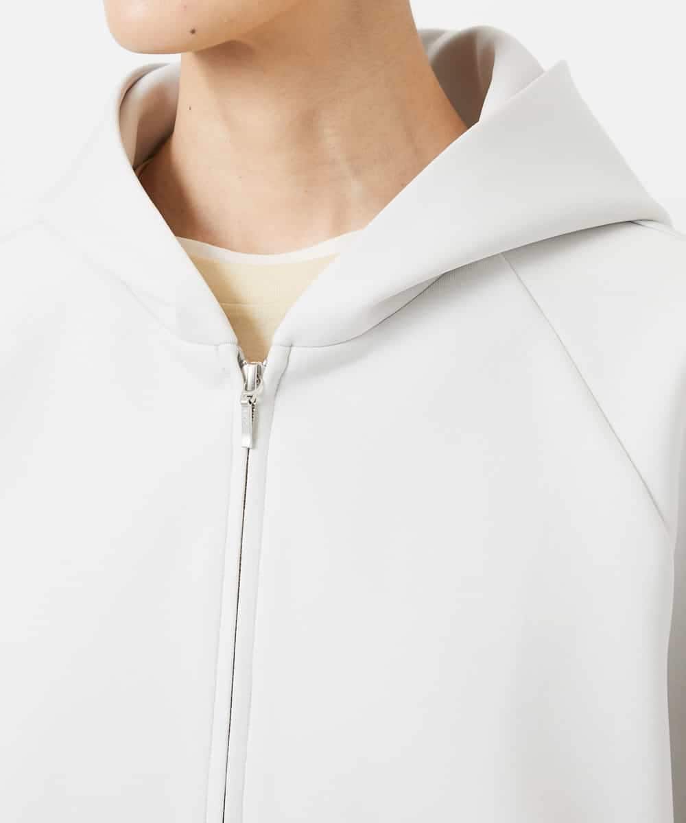 F6CDD01230 MICHEL KLEIN(小さいサイズ)(メゾン ドゥ サンク) [小さいサイズ]ダンボールパーカー ライトグリーン