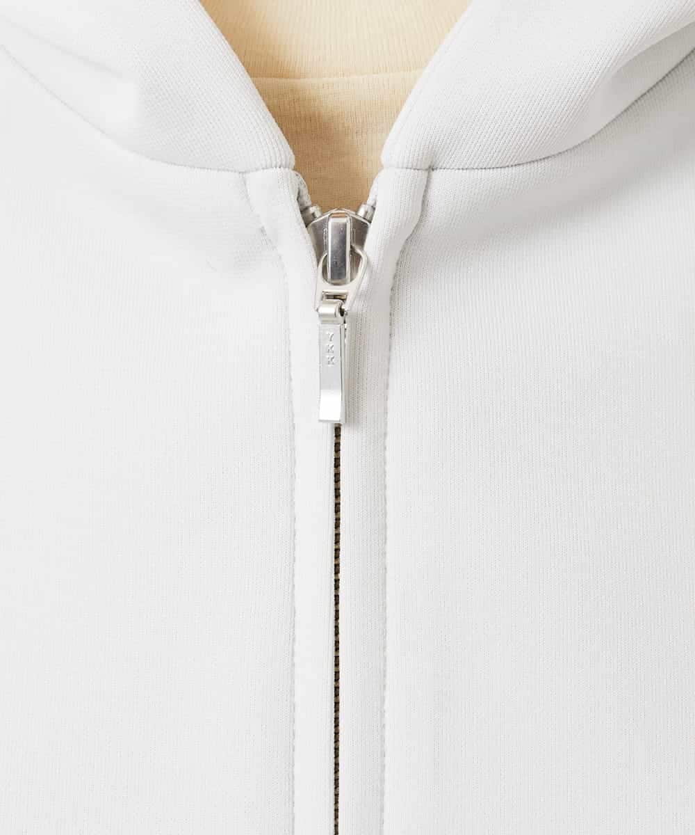 F6CDD01230 MICHEL KLEIN(小さいサイズ)(メゾン ドゥ サンク) [小さいサイズ]ダンボールパーカー ライトグリーン