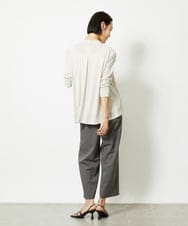 F6CJA01200 MICHEL KLEIN(小さいサイズ)(メゾン ドゥ サンク) ［小さいサイズ］ショートトッパーカーディガン(紫外線/冷房対策に) オフホワイト
