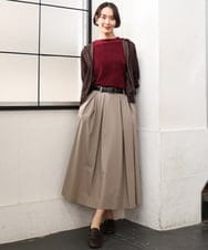 F6CJD30270 MICHEL KLEIN(小さいサイズ)(メゾン ドゥ サンク) シアー裏毛パーカー ダークグレー