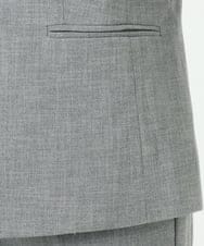 F6DDD01450 MICHEL KLEIN(小さいサイズ)(メゾン ドゥ サンク) [小さいサイズ][セットアップ対応]テーラードジャケット グレー