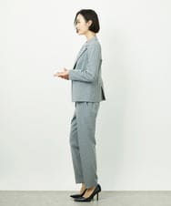 F6DDD01450 MICHEL KLEIN(小さいサイズ)(メゾン ドゥ サンク) [小さいサイズ][セットアップ対応]テーラードジャケット グレー