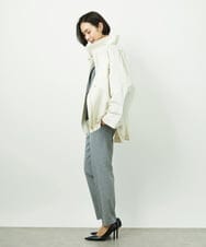 F6DDD01450 MICHEL KLEIN(小さいサイズ)(メゾン ドゥ サンク) [小さいサイズ][セットアップ対応]テーラードジャケット グレー