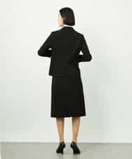 F6DDD01450 MICHEL KLEIN(小さいサイズ)(メゾン ドゥ サンク) [小さいサイズ][セットアップ対応]テーラードジャケット ブラック