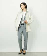 F6DDD01450 MICHEL KLEIN(小さいサイズ)(メゾン ドゥ サンク) [小さいサイズ][セットアップ対応]テーラードジャケット ブラック