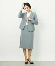 F6DDD01450 MICHEL KLEIN(小さいサイズ)(メゾン ドゥ サンク) [小さいサイズ][セットアップ対応]テーラードジャケット ブラック