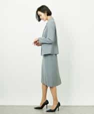 F6DDD01450 MICHEL KLEIN(小さいサイズ)(メゾン ドゥ サンク) [小さいサイズ][セットアップ対応]テーラードジャケット ブラック