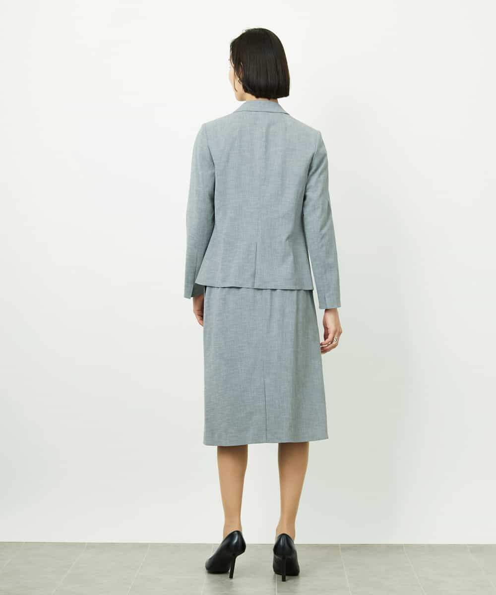 F6DDD01450 MICHEL KLEIN(小さいサイズ)(メゾン ドゥ サンク) [小さいサイズ][セットアップ対応]テーラードジャケット ブラック