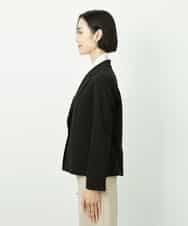 F6DDD01450 MICHEL KLEIN(小さいサイズ)(メゾン ドゥ サンク) [小さいサイズ][セットアップ対応]テーラードジャケット ブラック