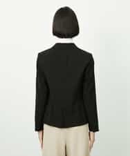 F6DDD01450 MICHEL KLEIN(小さいサイズ)(メゾン ドゥ サンク) [小さいサイズ][セットアップ対応]テーラードジャケット ブラック