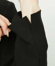 F6DDD01450 MICHEL KLEIN(小さいサイズ)(メゾン ドゥ サンク) [小さいサイズ][セットアップ対応]テーラードジャケット ブラック