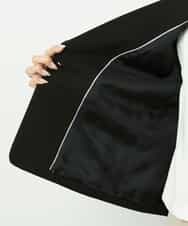 F6DDD01450 MICHEL KLEIN(小さいサイズ)(メゾン ドゥ サンク) [小さいサイズ][セットアップ対応]テーラードジャケット ブラック