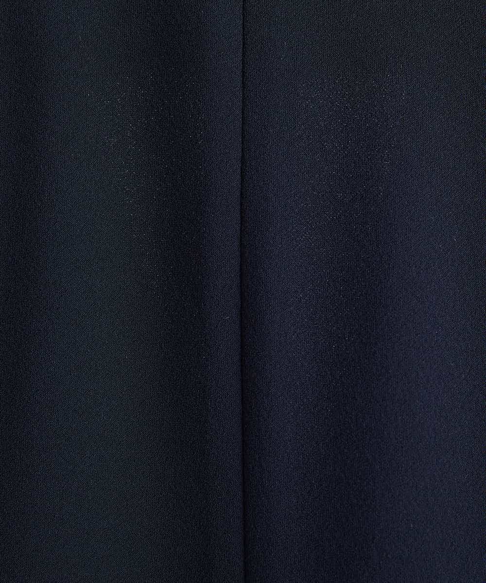 F6DFP02310 MICHEL KLEIN(小さいサイズ)(メゾン ドゥ サンク) 【セットアップ対応/洗える】ノーカラージャケット(小さいサイズ) ネイビー(57)