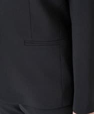 F6DFS19350 MICHEL KLEIN(小さいサイズ)(メゾン ドゥ サンク) [小さいサイズ]ストレッチノーカラージャケット(セットアップ対応) オフホワイト(81)