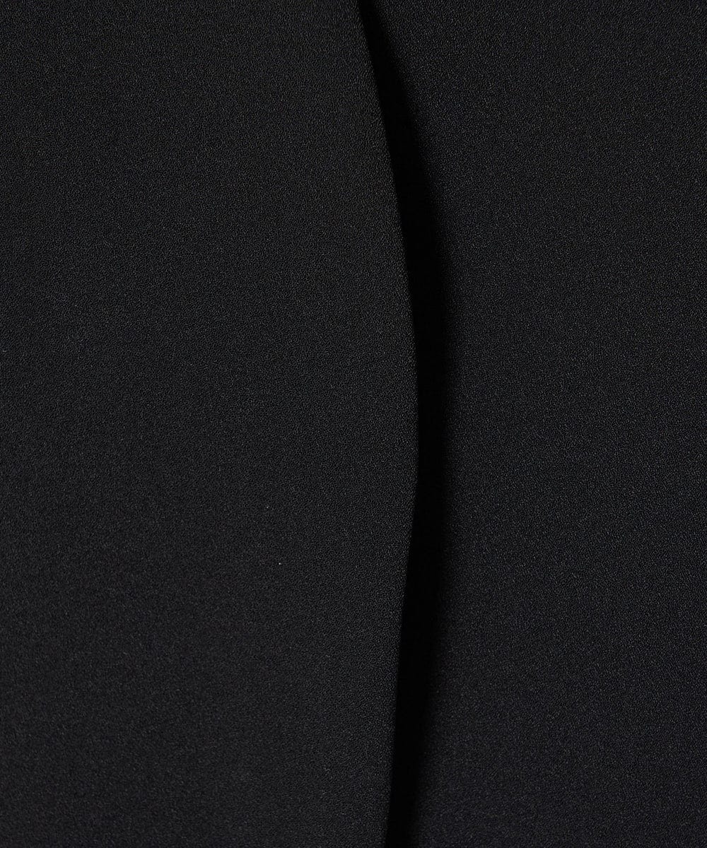 F6DGA12290 MICHEL KLEIN(小さいサイズ)(メゾン ドゥ サンク) [小さいサイズ]ノーカラージャケット(接触冷感/セットアップ対応) カーキ