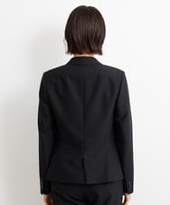 F6DGS42360 MICHEL KLEIN(小さいサイズ)(メゾン ドゥ サンク) [小さいサイズ]バランサーキュラー(R)テーラードジャケット（背抜き/セットアップ対応/PLUS JACKET） ブラック(94)