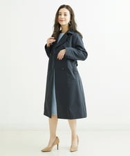 F6EDS04330 MICHEL KLEIN(小さいサイズ)(メゾン ドゥ サンク) [小さいサイズ]2WAYスリットスリーブワンピース ブラック(94)