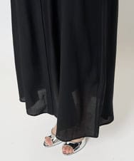 F6EGA05330 MICHEL KLEIN(小さいサイズ)(メゾン ドゥ サンク) [小さいサイズ]3WAYロングシャツワンピース グレー