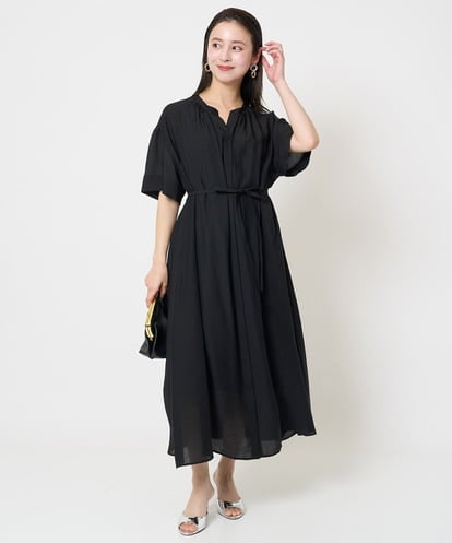 F6EGA05330  [小さいサイズ]3WAYロングシャツワンピース