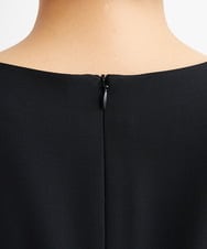 F6EGS43350 MICHEL KLEIN(小さいサイズ)(メゾン ドゥ サンク) [小さいサイズ]2WAY タックデザインベルト付きワンピース ブラウン(87)