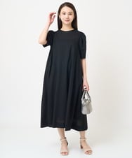 F6EGV45360 MICHEL KLEIN(小さいサイズ)(メゾン ドゥ サンク) [小さいサイズ]サッカーワンピース ブラウン(87)