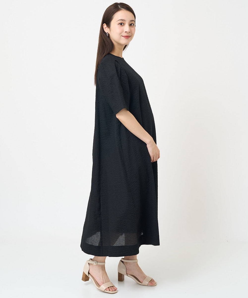 F6EGV45360 MICHEL KLEIN(小さいサイズ)(メゾン ドゥ サンク) [小さいサイズ]サッカーワンピース ブラウン(87)