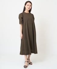 F6EGV45360 MICHEL KLEIN(小さいサイズ)(メゾン ドゥ サンク) [小さいサイズ]サッカーワンピース ブラウン(87)