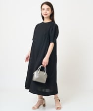 F6EGV45360 MICHEL KLEIN(小さいサイズ)(メゾン ドゥ サンク) [小さいサイズ]サッカーワンピース ブラウン(87)