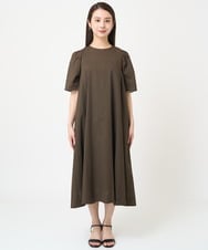 F6EGV45360 MICHEL KLEIN(小さいサイズ)(メゾン ドゥ サンク) [小さいサイズ]サッカーワンピース ブラウン(87)