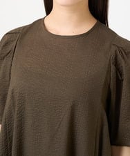 F6EGV45360 MICHEL KLEIN(小さいサイズ)(メゾン ドゥ サンク) [小さいサイズ]サッカーワンピース ブラウン(87)