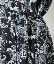 F6EHV50330 MICHEL KLEIN(小さいサイズ)(メゾン ドゥ サンク) [小さいサイズ]ペイズリープリント3WAYワンピース ホワイト系(50)