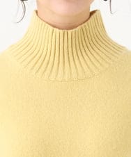 F6FAA35230 MICHEL KLEIN(小さいサイズ)(メゾン ドゥ サンク) [小さいサイズ]ラムウールハイネックニット イエロー