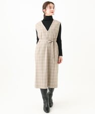 F6FAA45230 MICHEL KLEIN(小さいサイズ)(メゾン ドゥ サンク) [小さいサイズ]ホールガーメント(R)ワイドリブハイネックニット ライトイエロー