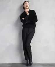 F6FAD11200 MICHEL KLEIN(小さいサイズ)(メゾン ドゥ サンク) [小さいサイズ]モールプルオーバー ライトグレー