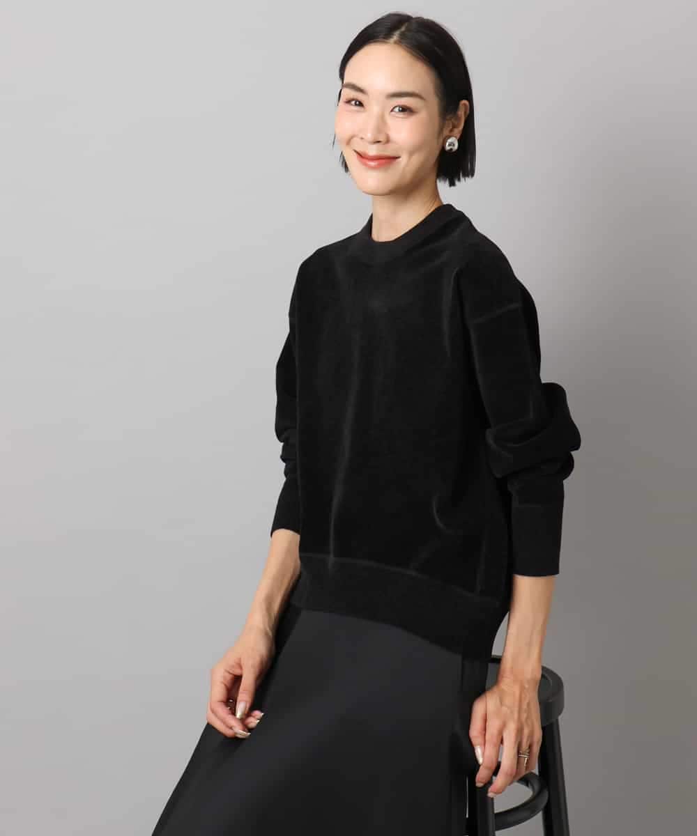 F6FAD11200 MICHEL KLEIN(小さいサイズ)(メゾン ドゥ サンク) [小さいサイズ]モールプルオーバー ライトグレー