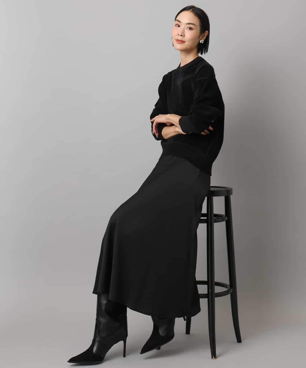 F6FAD11200 MICHEL KLEIN(小さいサイズ)(メゾン ドゥ サンク) [小さいサイズ]モールプルオーバー ライトグレー