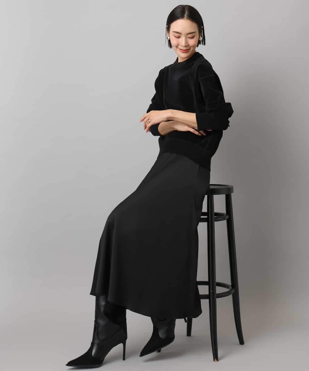 F6FAD11200 MICHEL KLEIN(小さいサイズ)(メゾン ドゥ サンク) [小さいサイズ]モールプルオーバー ライトグレー