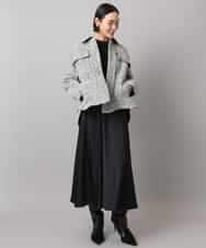 F6FAD11200 MICHEL KLEIN(小さいサイズ)(メゾン ドゥ サンク) [小さいサイズ]モールプルオーバー ライトグレー