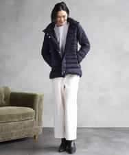 F6FAD11200 MICHEL KLEIN(小さいサイズ)(メゾン ドゥ サンク) [小さいサイズ]モールプルオーバー ライトグレー