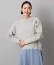 F6FAD11200 MICHEL KLEIN(小さいサイズ)(メゾン ドゥ サンク) [小さいサイズ]モールプルオーバー ライトグレー